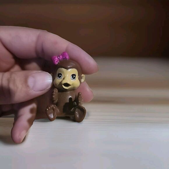 BARBIE DOLL Monkey Replacement Baby Girl Career I Can Be A Zookeeper ZOO VET PET - Picture 1 of 3